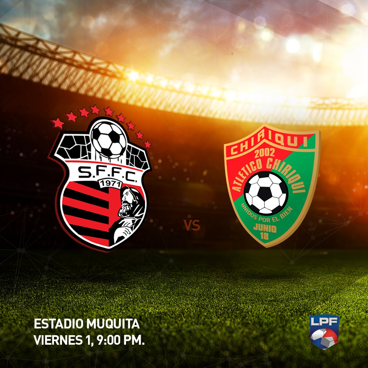 LPFpanama's tweet photo. Solo 5 puntos separan al @Atl_chiriqui del @SanFraFC en la tabla de descenso. Ambos necesitan ganar! https://t.co/k9O8ciS8cW