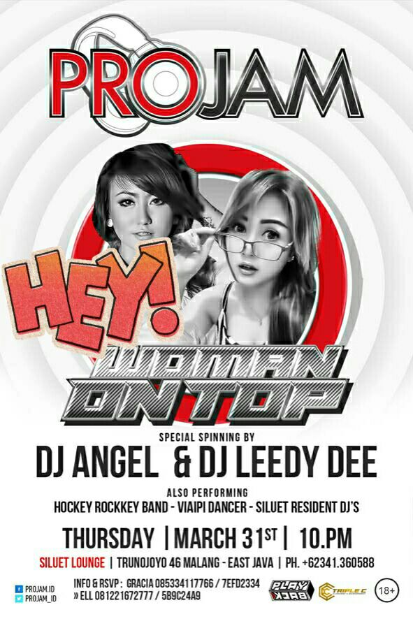 Prepare for tonight #WOMANONTOP at #siluetbrewhouseandlounge #djs #femaledj #nsoworld #malangevent #neversayold
