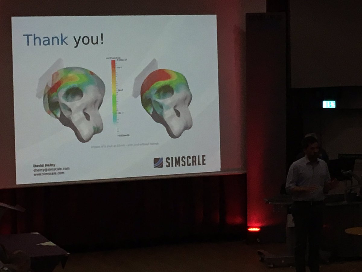 galgooner's tweet image. #develop3Dlive Great @SimScale presentation on how to democratise simulation