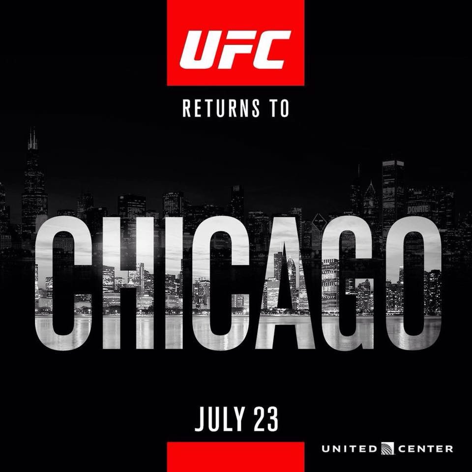 MSantiagomma's tweet photo. @MSantiagomma ufc Chicago looks nice π https://t.co/yHOvx5zBwf
