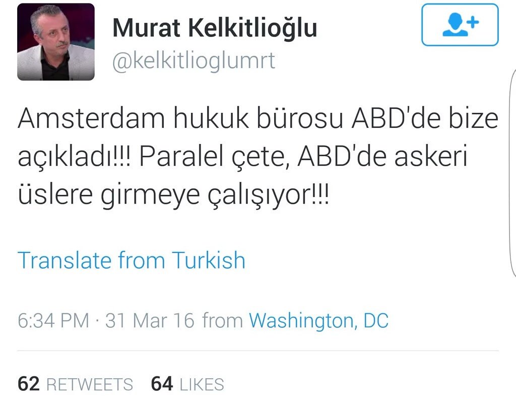 Sakin ol şampiyon. Cemaat zaten CIA ajanı değil mi? Askeri üsse girmesi gayet normal. <a href="/kelkitlioglumrt/">Murat Kelkitlioğlu</a>