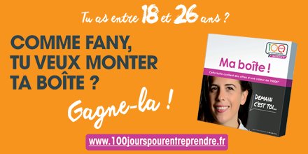 capmetiers's tweet photo. 15/01>25/04 Concours futurs #entrepreneurs "Tu veux monter ta boîte? Gagne-la!" https://t.co/CwLT4lnMPb  @100jours https://t.co/uoInoAbIkb