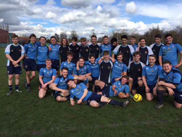 SirJohnDeanes's tweet photo. And the win goes to... Rugby! Yesterday saw our annual Rugby vs Football match. Well done all! #SJDSports https://t.co/pArZD4nmnE