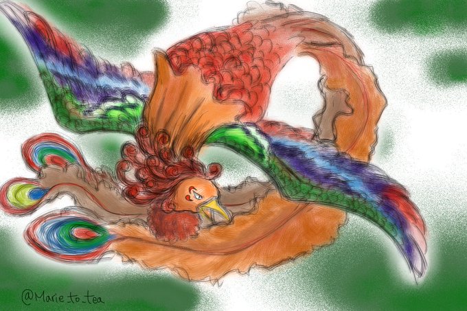 鳳凰のtwitterイラスト検索結果