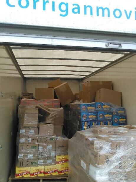 <a href="/OakBar/">Oakland County Bar</a> Veterans sent all of this to be boxed and sent to our troops overseas. Thanks <a href="/Corriganmoving/">Corrigan Moving</a> for the Cube!