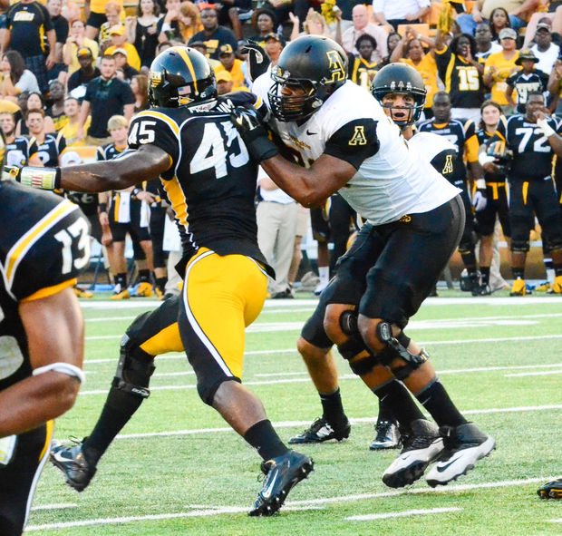 barntwn's tweet photo. .@vante_92 isn't #AppState's most highly-rated NFL prospect, but could be most intriguing - https://t.co/6W5zMbICcA https://t.co/wcDjPBWCIA