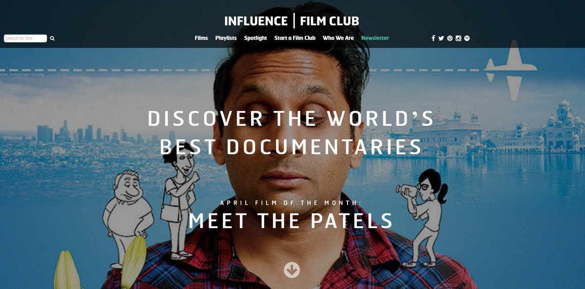 welovedocs's tweet photo. It may be #AprilFools Day, but we are not joking about our Film of the Month @MeetThePatels!
https://t.co/KSRlj3kSfN https://t.co/d1BiSdiez6