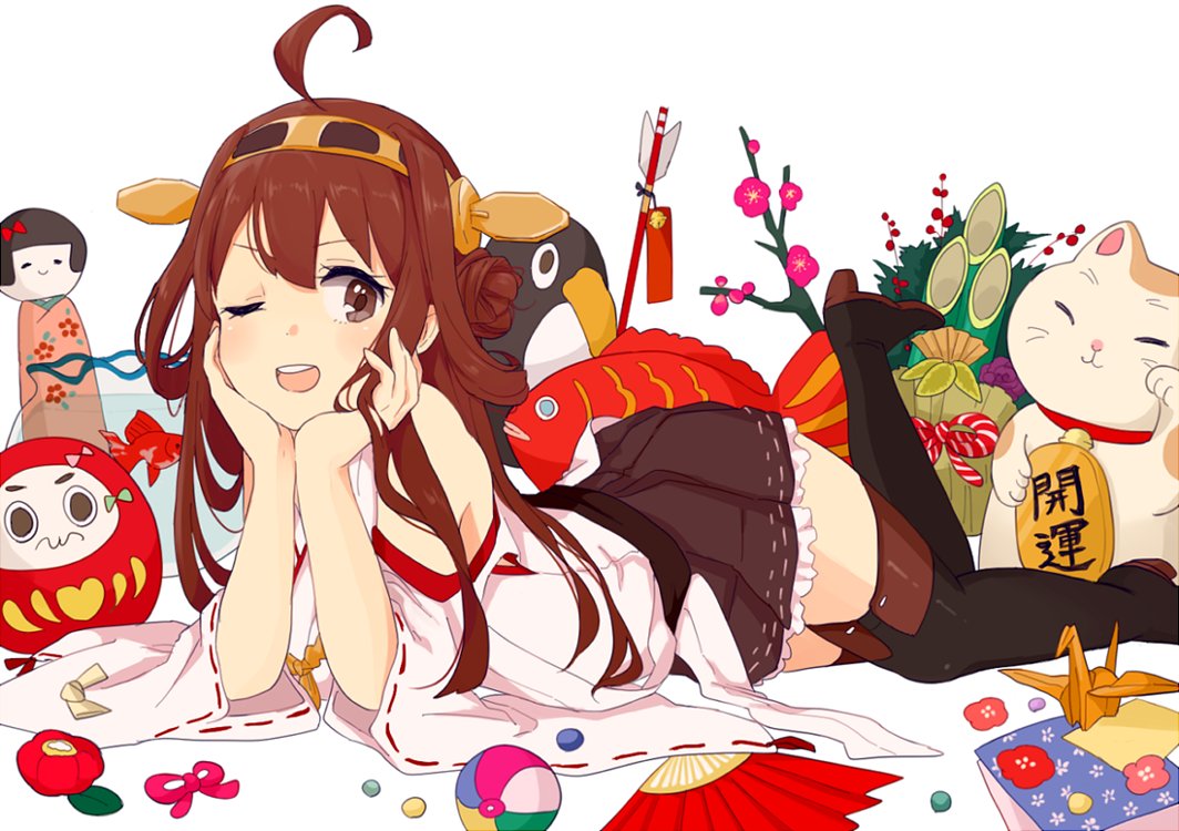 OneTrueKongou's tweet photo. #KanColle #FailurePenguin #Kongou https://t.co/AJDaIwCgrc https://t.co/z3NRFkk2u5
