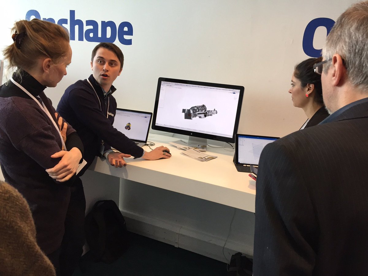 Onshape's tweet image. Onshape is now approaching ONE MILLION user hours! #Develop3DLive