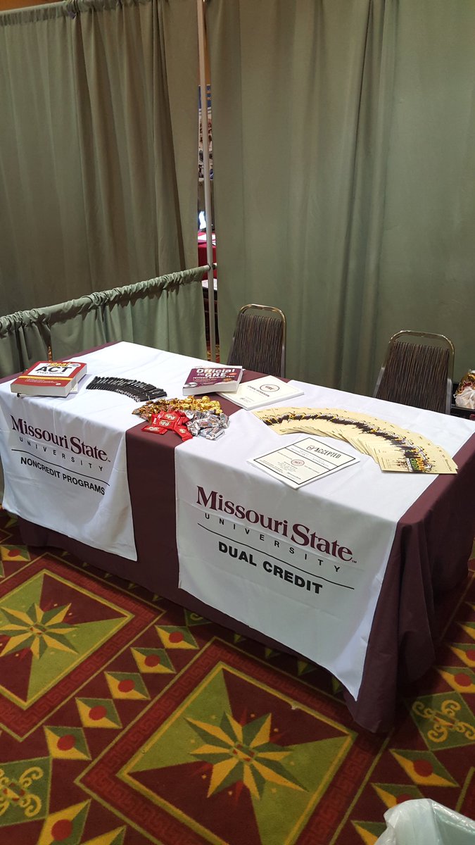 Education Day 2016 <a href="/MSUCareerCenter/">MSU Career Center</a> <a href="/MissouriState/">Missouri State</a> #educationday #msudualcredit #greprep #actprep #MSUOutreachbears