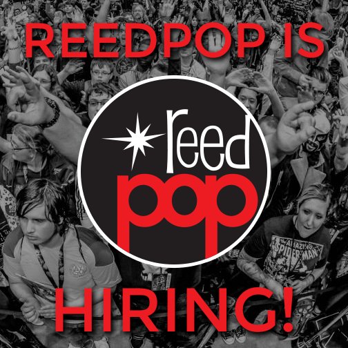 Reed_POP's tweet photo. #ReedPOP is hiring! If you’re a creative person with a love for pop culture, apply today: https://t.co/1UrfROBJkX https://t.co/mYP5YpxQAS