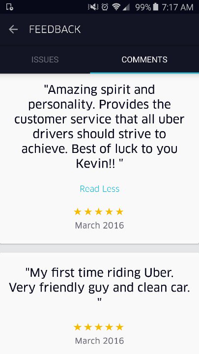 Kevin_Oak_As's tweet photo. @Uber @uber_support You give 100%. you can be almost perfect. Call me when you need a director  of customer service. https://t.co/9QDAUpHJpF