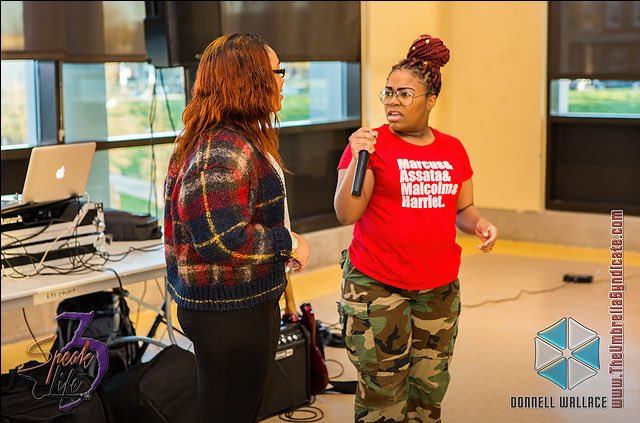 MrsMelaninReign's tweet photo. #SLT3 KickOFF was LIT! BLACK YOUTH MATTER! Join the mission https://t.co/THjUkcTnvS and follow @SpeakLifeTour https://t.co/n9JZsOMH0G