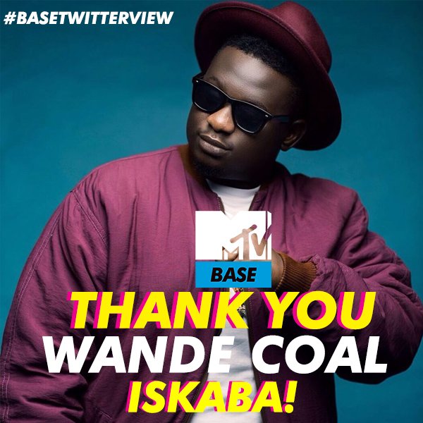 MTVBaseWest's tweet photo. #ISKABA, Base fam, go get your own copy of the #WANTED album by black diamond @wandecoal https://t.co/6vvkczh1iG