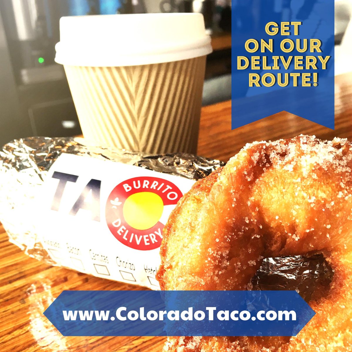 #delivery #breakfastburritos #buttermilkdonuts #nuffsaid