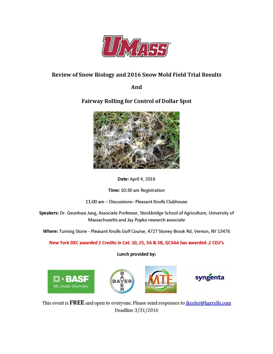 UMass Turf Pathology tweet media