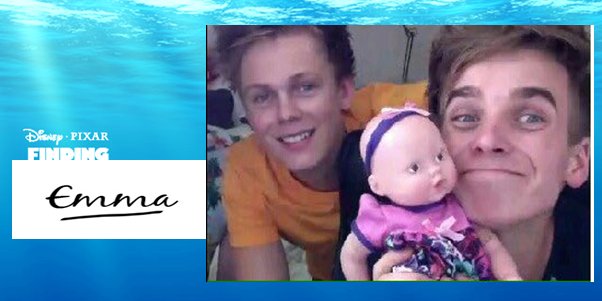 calm_calm4's tweet image. Showing April 2016. 
Starring Emma Lee with @Caspar_Lee  @Joe_Sugg. Together we find Emma #findemma