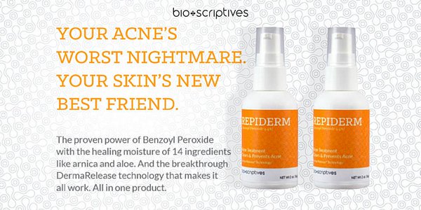 BioScriptives's tweet image. The sun is shining, but your face shouldn't shine w/ acne too! Be #antiacne with Repiderm: ow.ly/YNBLv