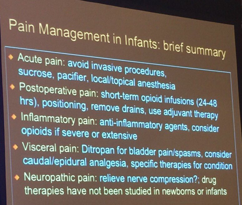 DeepaKattail's tweet image. Strategies of pain management in neonates by Dr. Sunny Anand #SPPMCOS2016 #pediatricpain #pediatricanesthesiology