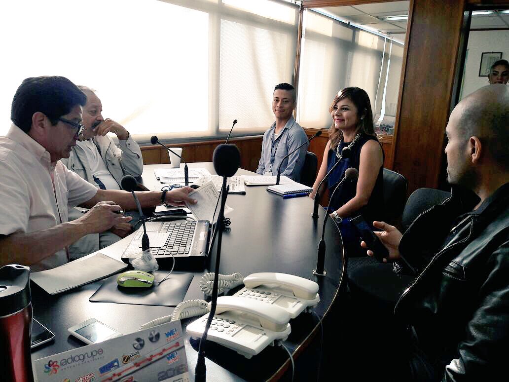 IsaOrtizDIF's tweet photo. Estuvimos platicando con César e Israel de @RadioNoticiasWE sobre la próxima de #JornadaIncluyentePCD https://t.co/bZRpViL4bh