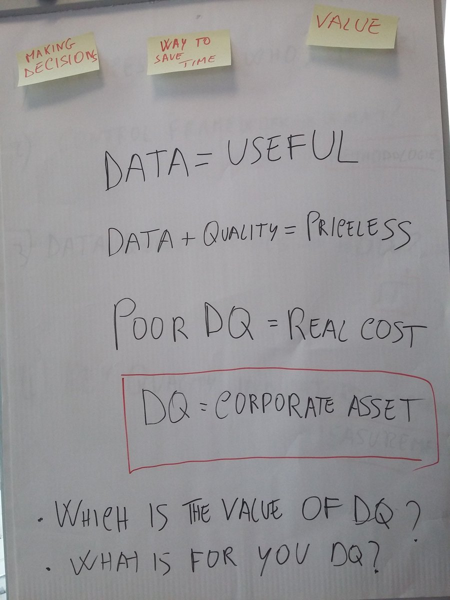 danipeegee's tweet photo. Data Quality as an intangible corporate asset @DOF_Committee #keymessages #dataquality https://t.co/vEAzVXkv4M