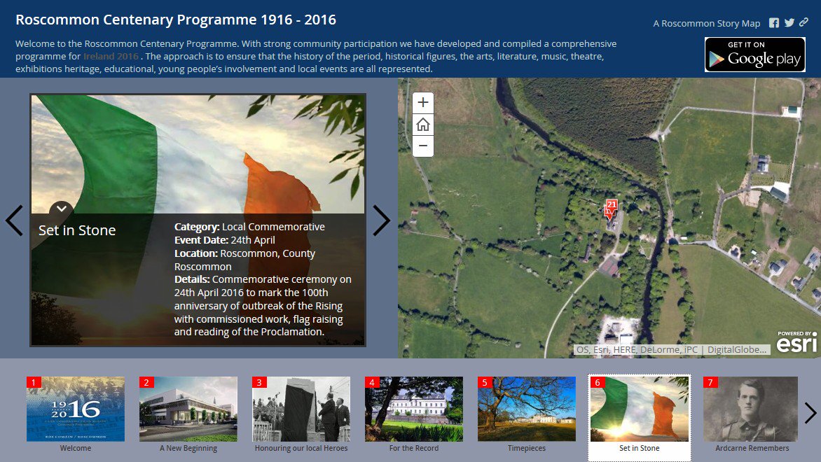 #Roscommon2016 applications highlighting events now available. arcg.is/1LWIIir and arcg.is/1T6fEaP