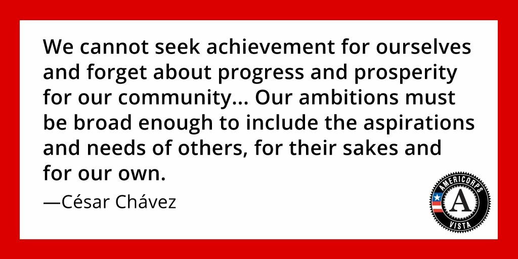 BBBSVista's tweet photo. #ChavezDay https://t.co/sl9encLA9n