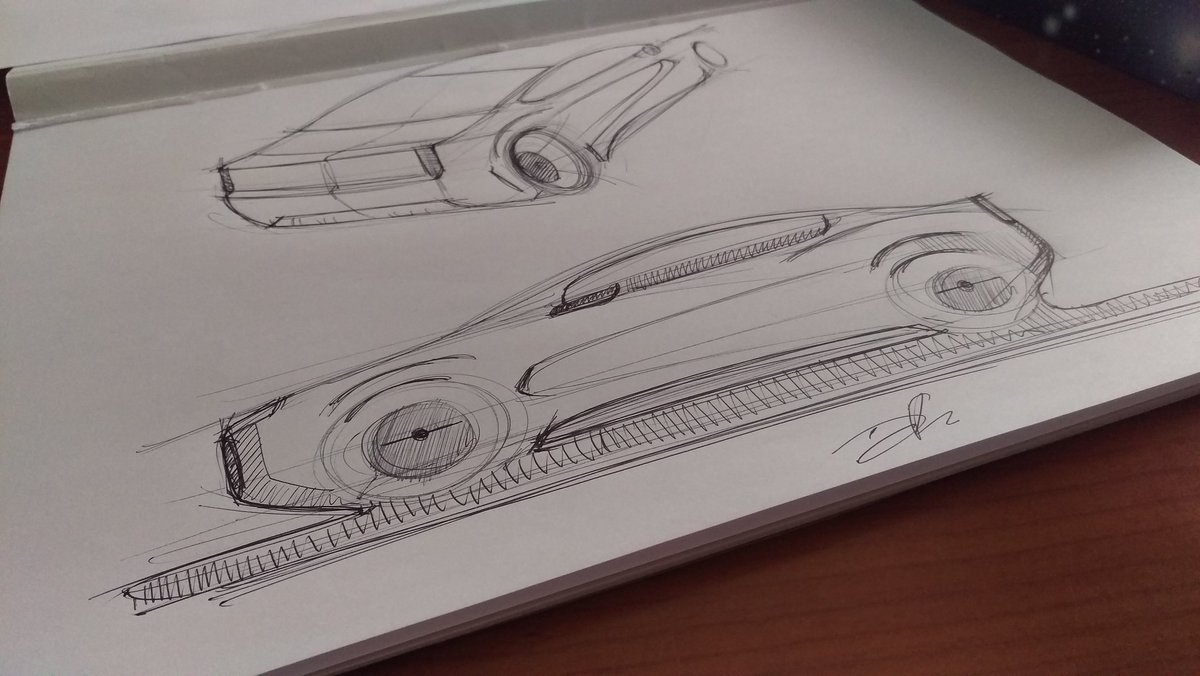 DRizzo98's tweet photo. #sketchoftheday #design #cardesign #rapidsketch #paperandpencil #drawing https://t.co/EY6DpEq1KK
