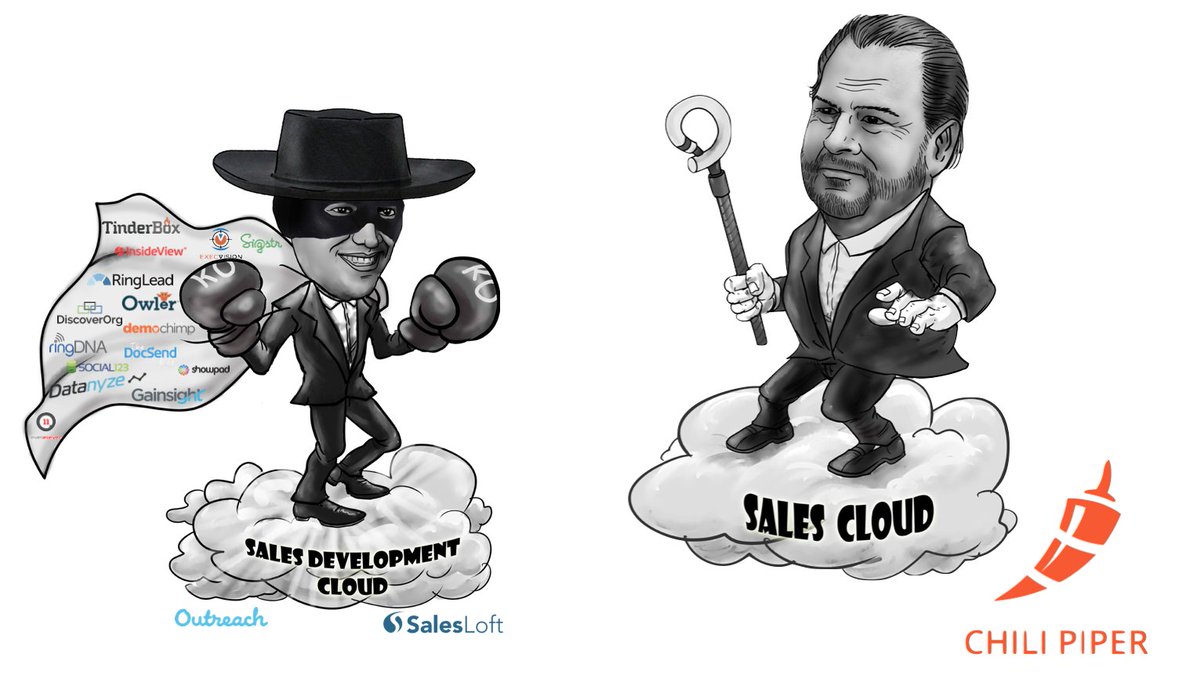 chilipiper's tweet photo. Sales Development Hackers: your Cloud won’t be @salesforce https://t.co/aUiLyKcqvK @SalesLoft @outreach_io @datanyze https://t.co/A3xZEKSTkj