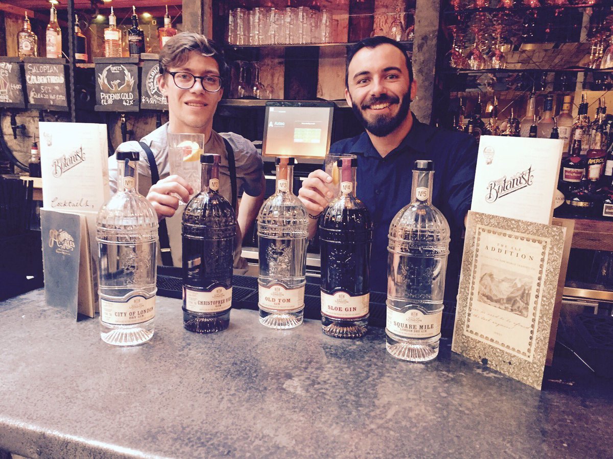 COLDistillery's tweet photo. Thank you for your time @BotanistBham. Great to meet you and do a full tasting. @LivingVentures #Gin #GinTraining https://t.co/thgDo2Y9te