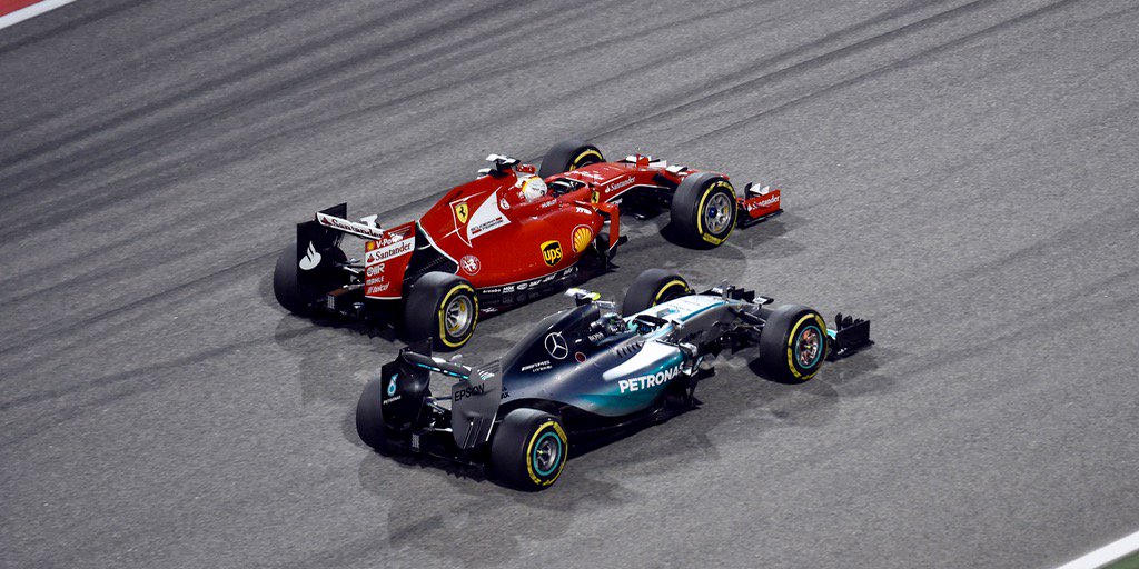 F1's tweet image. 57 laps
4 @ScuderiaFerrari wins
146 career laps led by Vettel

More #BahrainGP stats &amp;gt;&amp;gt; f1.com/BahrainNumbers #F1