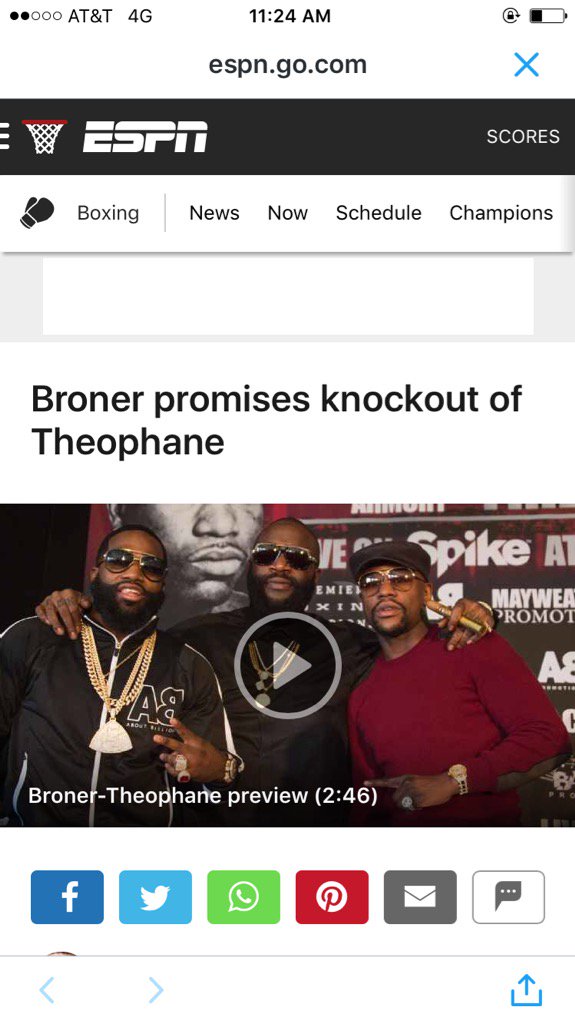 RickRoss's tweet photo. Boss. @AdrienBroner @FloydMayweather @AshleyTheophane @bellocigars @espn https://t.co/v2ZpGXP5Ep