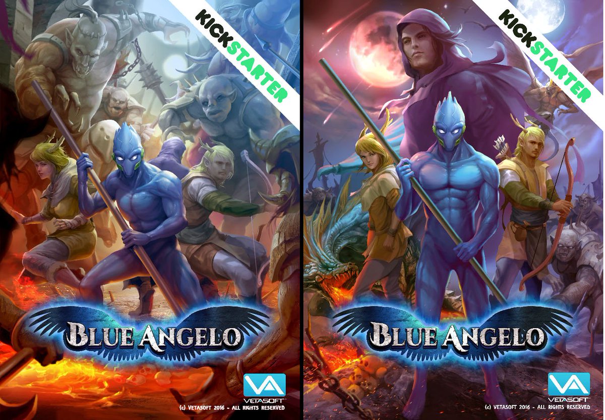 blueangelo_game's tweet photo. Which one is your favorite ? #kickstarter #blueangelo https://t.co/rm6WZSntIk #metroidvania https://t.co/2yKNN0SdG7