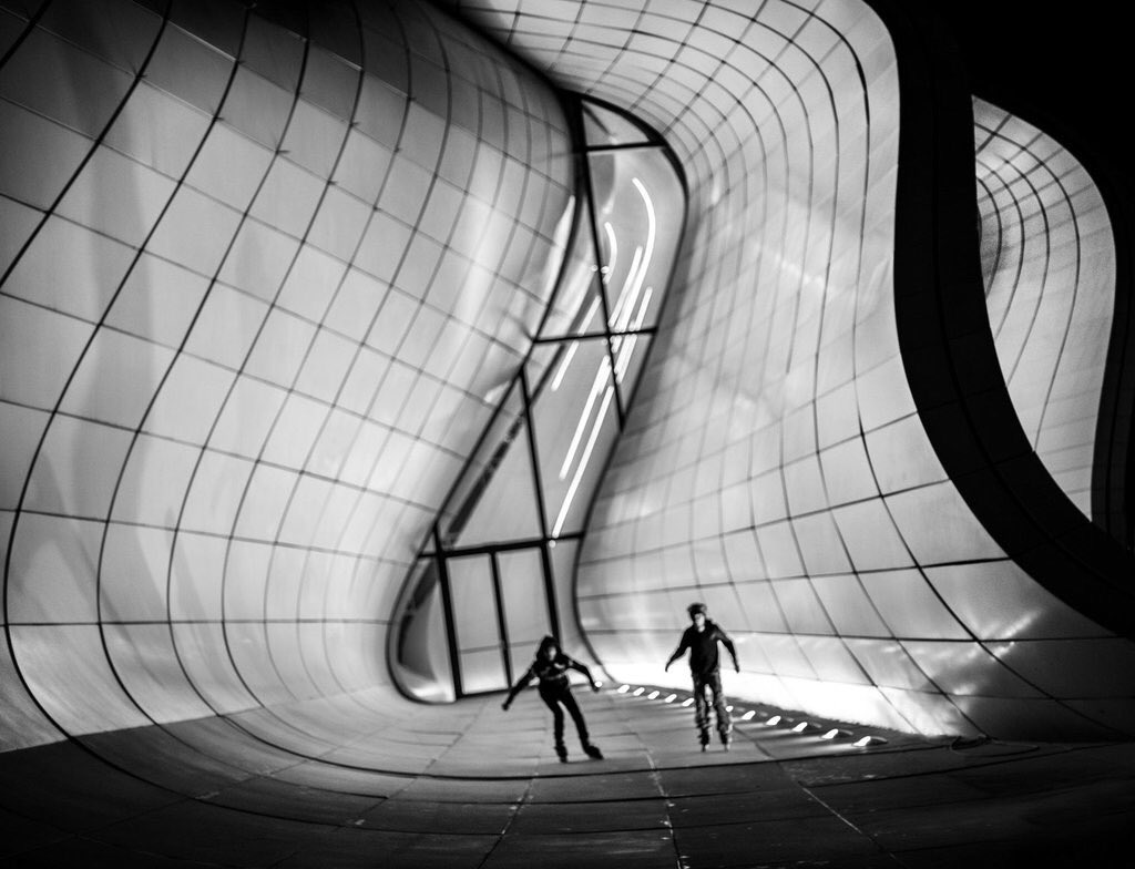 xtremespace's tweet photo. The space erupts in a gravity free world. "Who dares wins" Zaha Hadid @ZHA_News @RIBA_architect @miluskapareja @RIBA https://t.co/A6r0xx3QrG