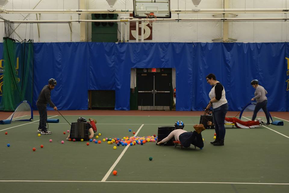 tcnjrecwell's tweet photo. Come to #RECreateyournight Human Hungry Hippos tonight in the Rec Center at 9pm! https://t.co/DJfi639Nyg