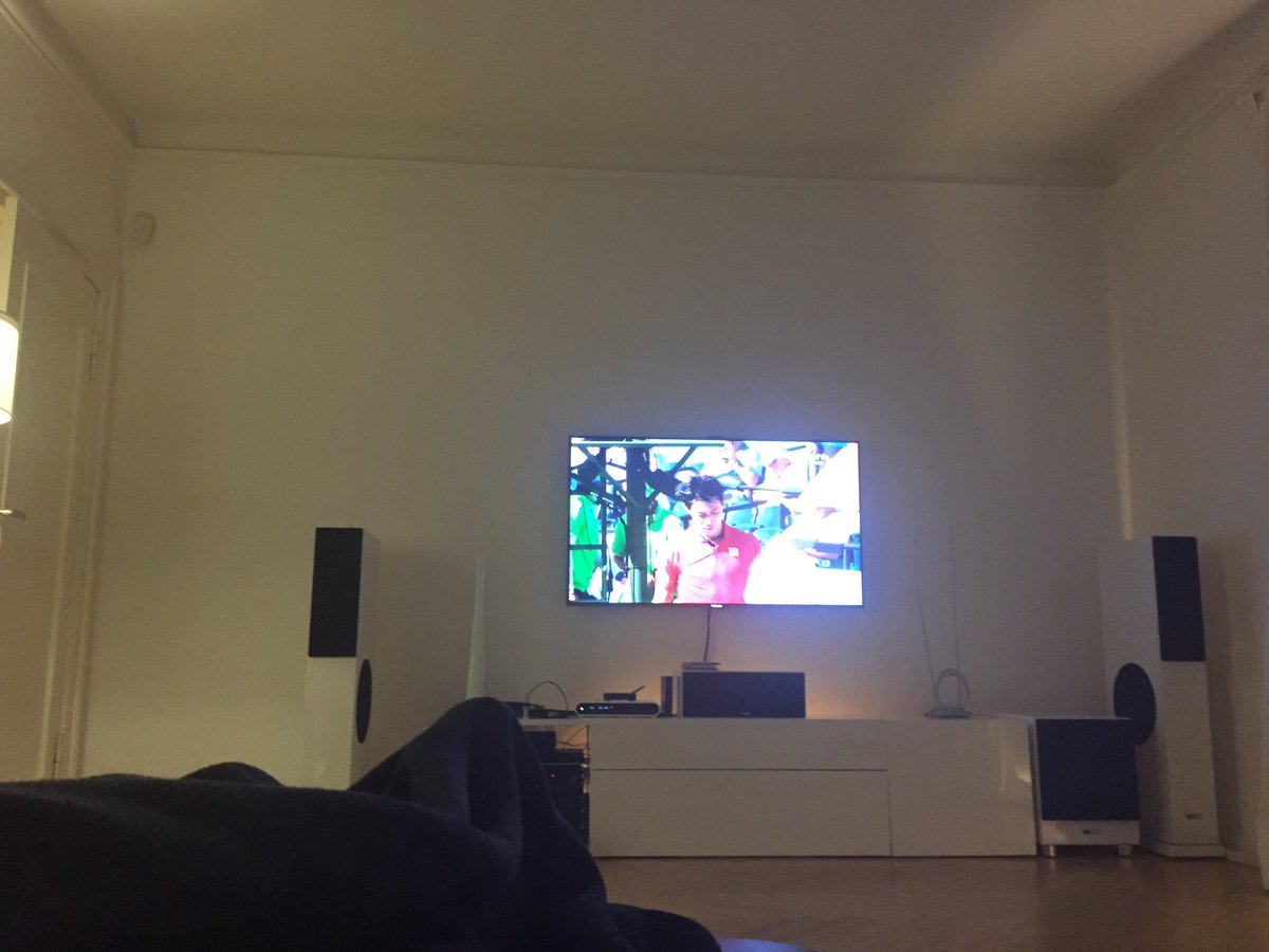 drchrisboeing's tweet photo. monfils against nishikori :-) https://t.co/0NAnoay92x