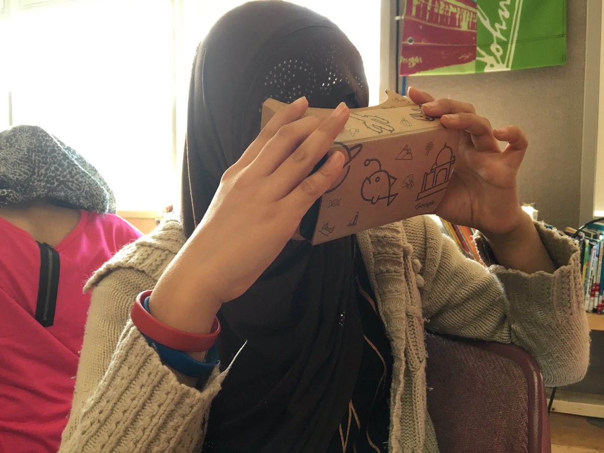 DivisionW's tweet photo. Huge thanx 2 @googlecardboard &amp; #GoogleExpeditions 4 the outstanding journeys @SHECommons w/ #sd36learn Ss #pltech https://t.co/5Sb6pyNFmC