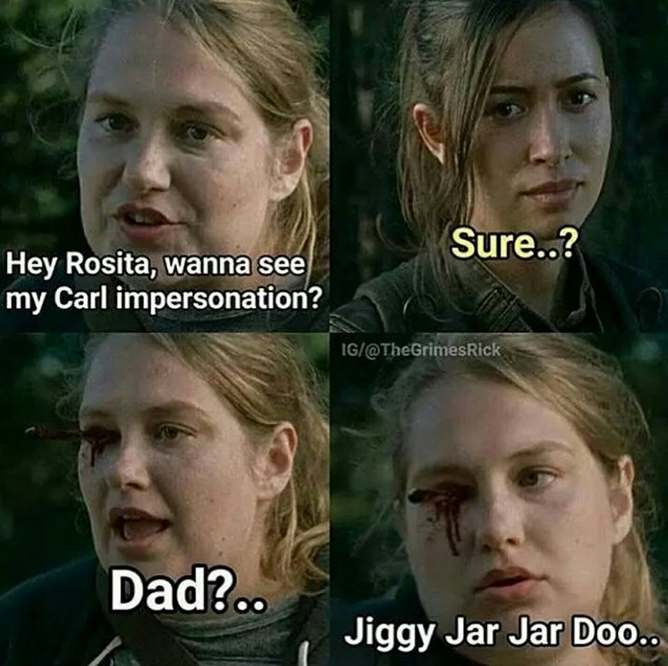 sorrypookie's tweet photo. Hey Rosita?
#TheWalkingDead
#RIPDenise https://t.co/u2ZhUdlNr3