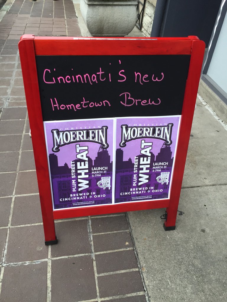 It’s party time! Come check out our new Plum Street Wheat at the Plum Street Cafe! #BeMoer