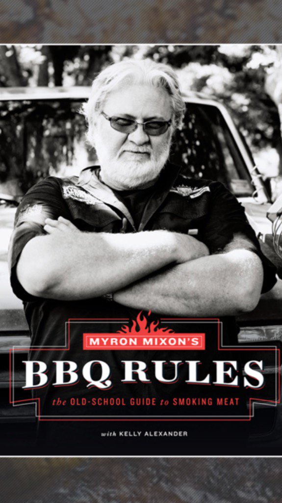 the_new_south's tweet photo. You wanna be a real Pitmaster? Then make sure to grab a copy of the old mans new book BBQ RULES. Releases April 19. https://t.co/bVx0NUxUM0