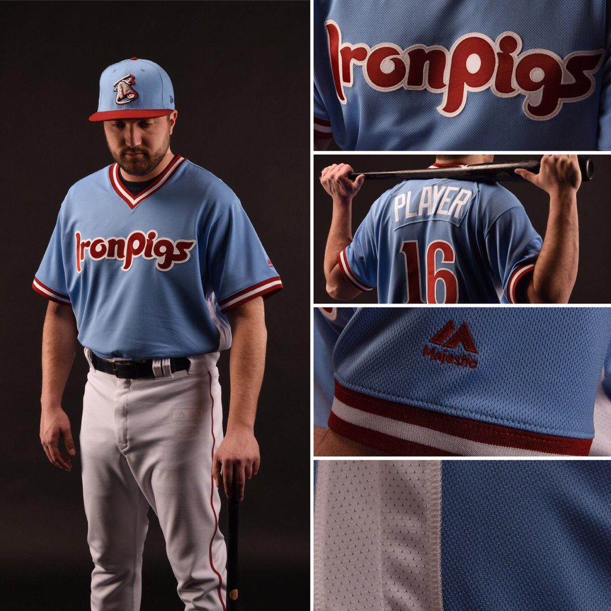 Lehigh Valley IronPigs on X: Our 2016 new uniform lineup from  @MajesticOnField includes these puppies 🐶