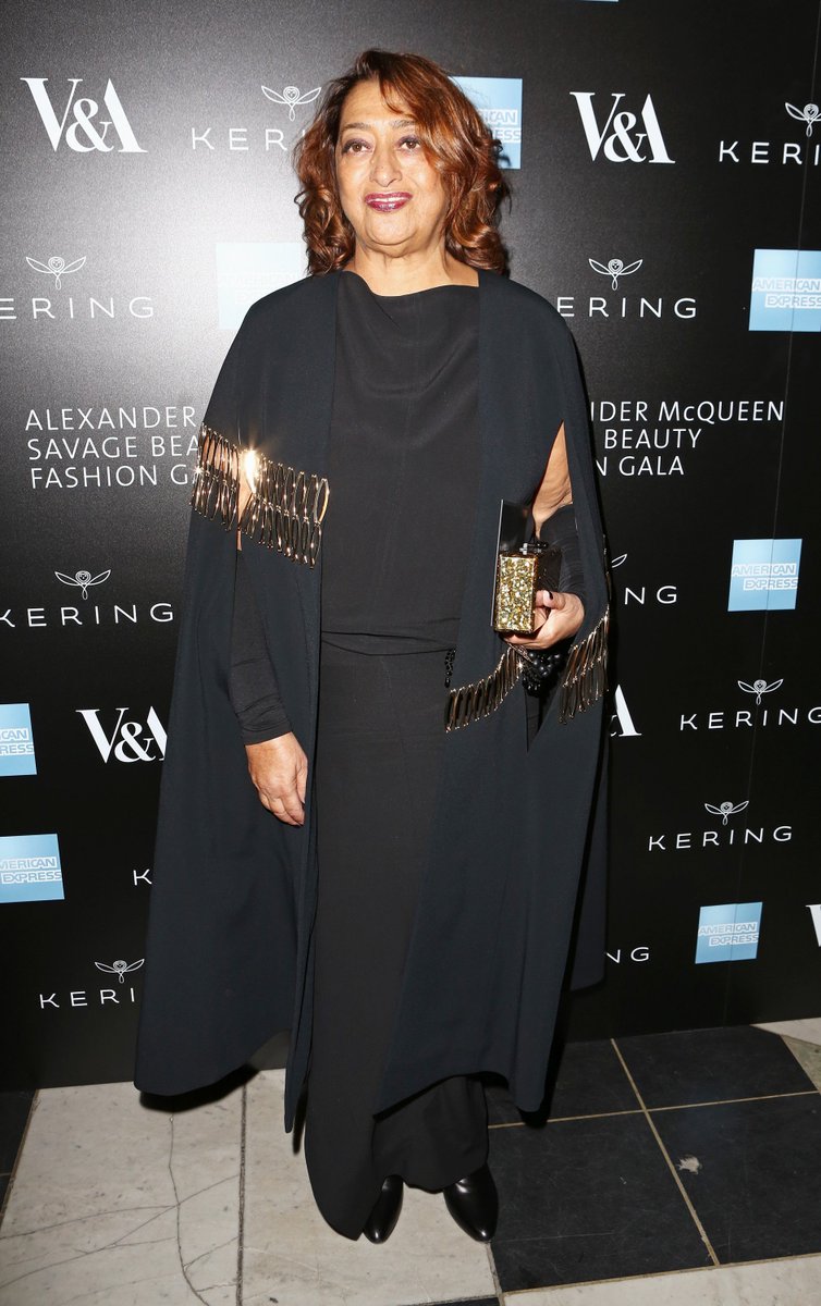 Saddened to hear of  Dame Zaha Hadid's passing. Her visionary design forced architecture into public consciousness.