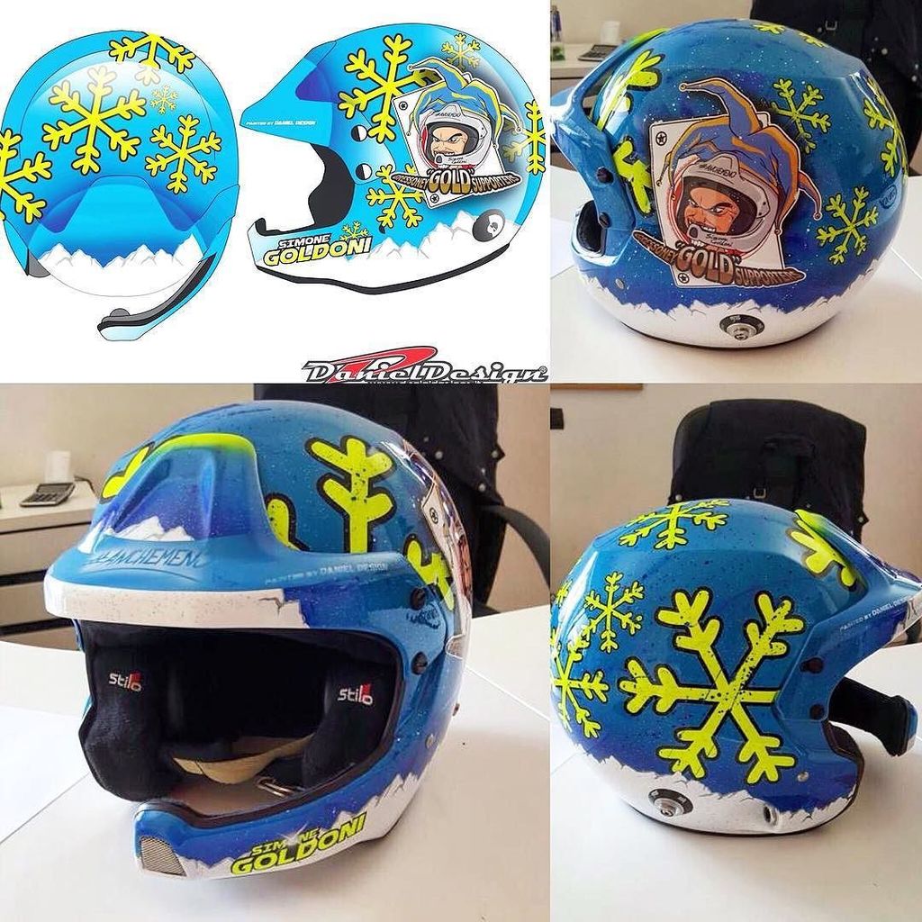 magicitaly2017's tweet image. Finally the new #helmet 
Un GRAZIE per questo capolavoro a @danieldesign94 👏🏻👇🏻🔝
#rally #danieldesign #stilo #gress…