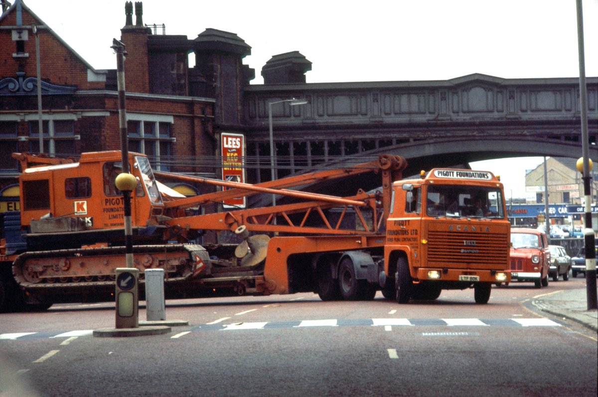 #Scania LBS140 Vehicle transport from Great Britain. #TBT #1970s #trucks