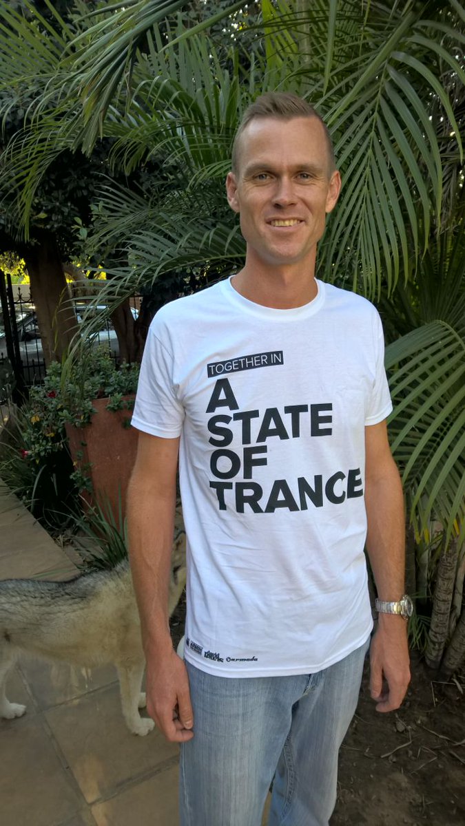 supa_n0va's tweet photo. @arminvanbuuren Together in a state of trance #ASOT757 Thanks Dirk for keeping the team strong. https://t.co/xBNaJe5M6X