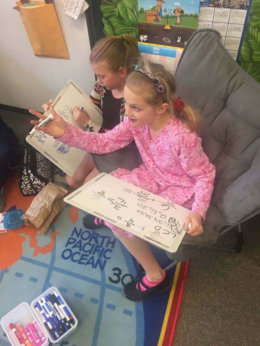 When the student becomes the teacher...