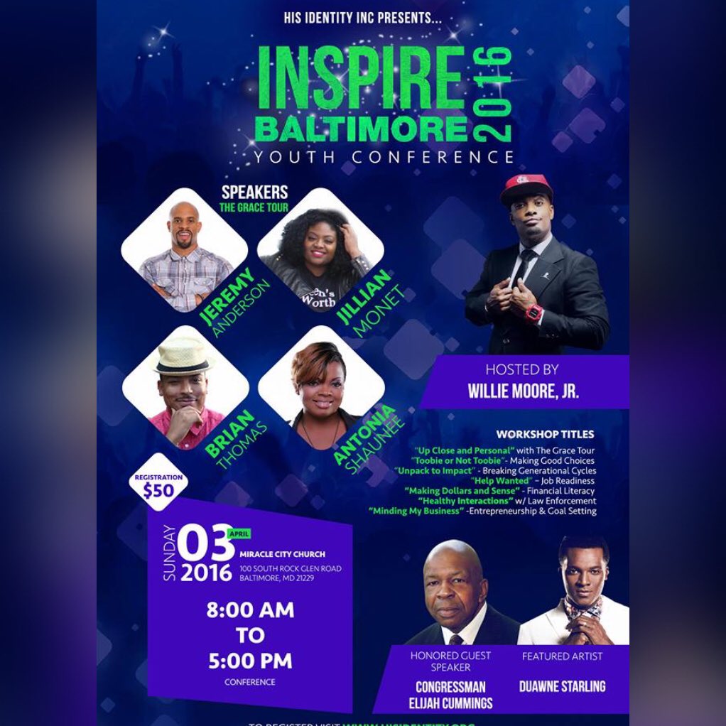 MiracleCityLife's tweet photo. This Sunday MCC hosts #InspireBaltimore. Register https://t.co/8LdohD5LOY. (100 S. Rock Glen Rd, Baltimore, MD) https://t.co/P7ixoebBRO