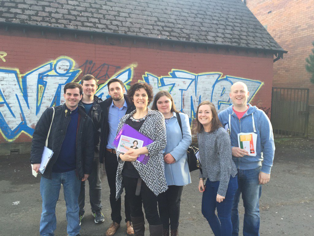 ClaireHanna's tweet photo. Out on the town in Rosetta. Lovely night for it :) #sdlp2016 https://t.co/YJ5E6XZRtE