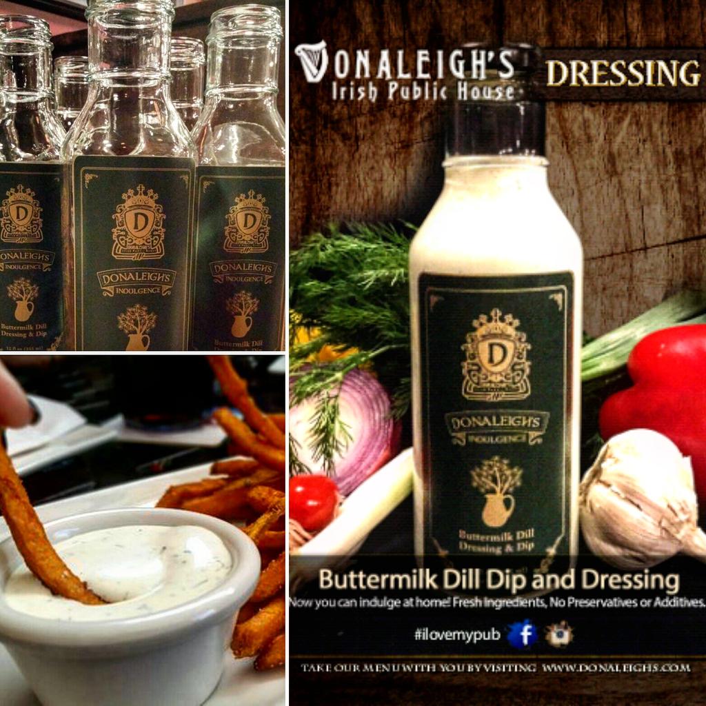 Enjoy our homemade Buttermilk Dill Dressing at home for only $8.99. What dressing would you like next?
#ilovemypub