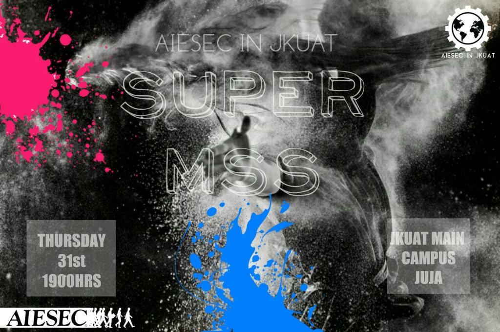 aiesec_jkuat's tweet photo. Super MSS.... Where are you???
@AIESEC_Kenya
#engageinspiretransform https://t.co/JVpANnVGQg